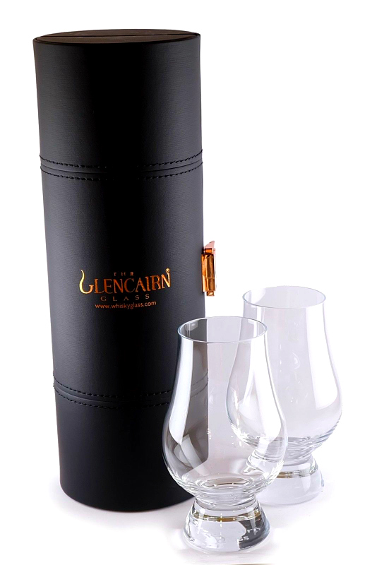 GLENCAIRN Whisky Glass, Set of 2 in Travel Case